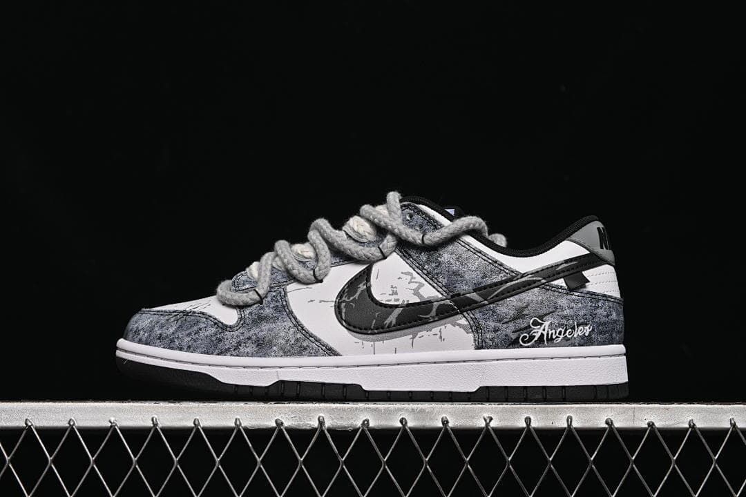 Nike SB Dunk Low Panda Mischief Skate Sneakers DD1391-100