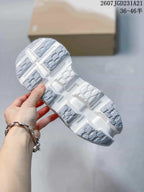 On Cloudmonster 3 Sneakers White and Light Blue 712210TIT