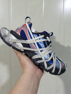 ASICS 3XL Extreme Lace Sneakers Royal Blue Silver