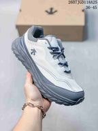 Descente TERRAIND Low-Top Hiking Sneakers White Gray