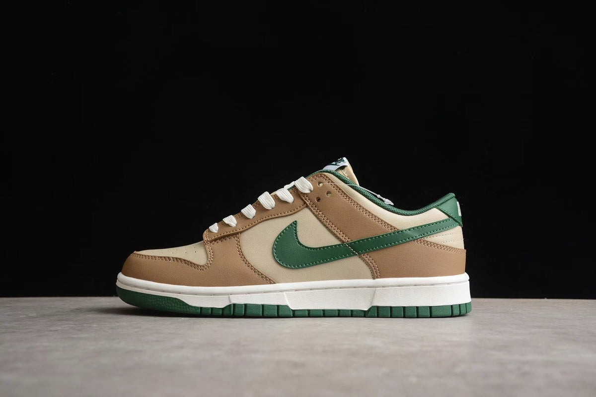 Nike SB Low-Top Sneakers Brown Cream Green FB7160-23113