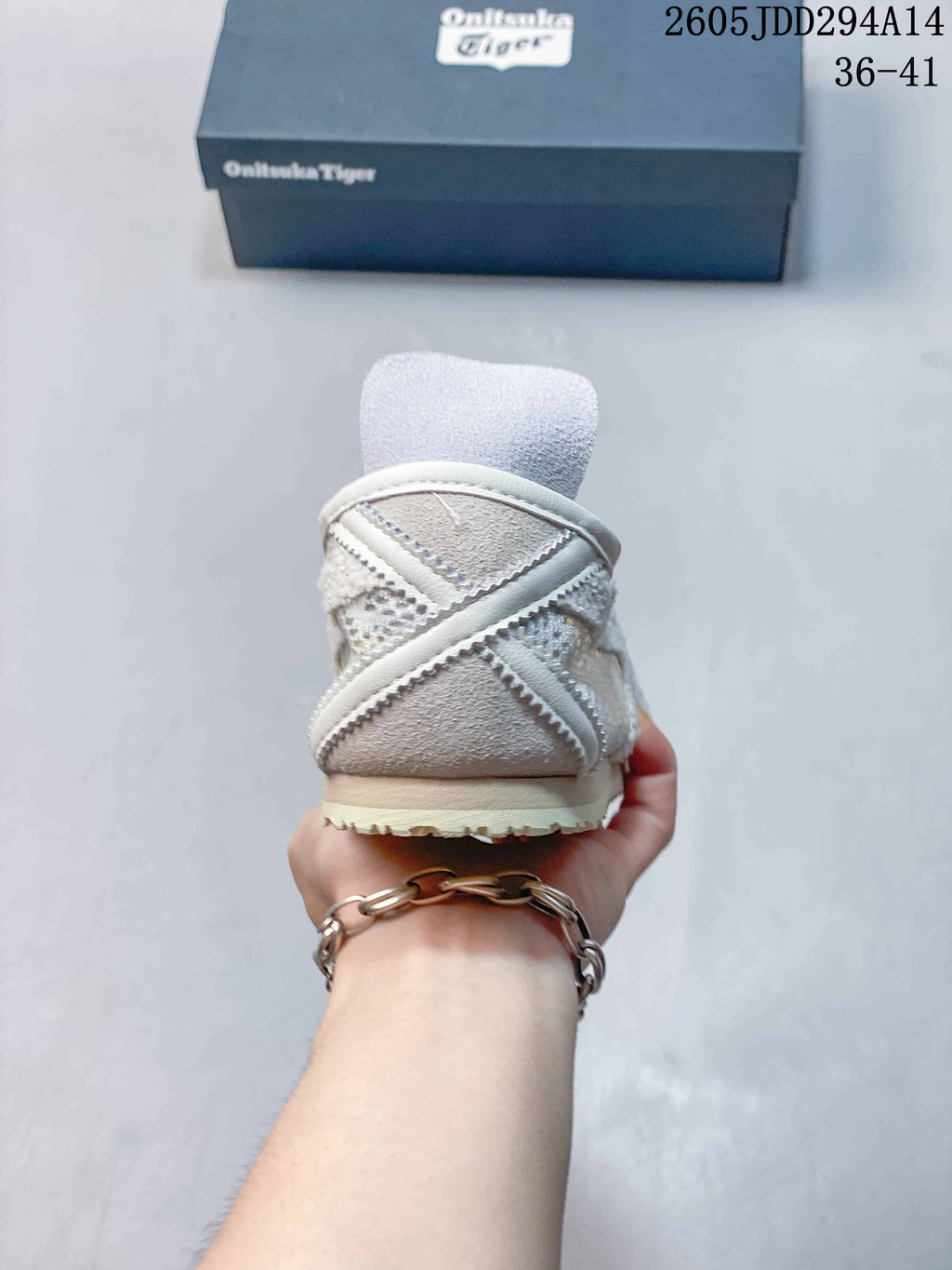Onitsuka Tiger Mexico 66 Sneakers White Grey 2605 JDD294A14