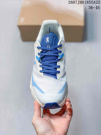 On Cloudvista 2 Trail Sneakers, White and Blue