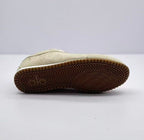 Alo Beige Low-Top Lace-Up Sneakers