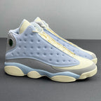 Jordan 13 SoleFly DX5763-100 Sneakers in Blue and Cream