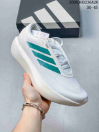 adidas ZenBoost Running Shoes White Green LH9498