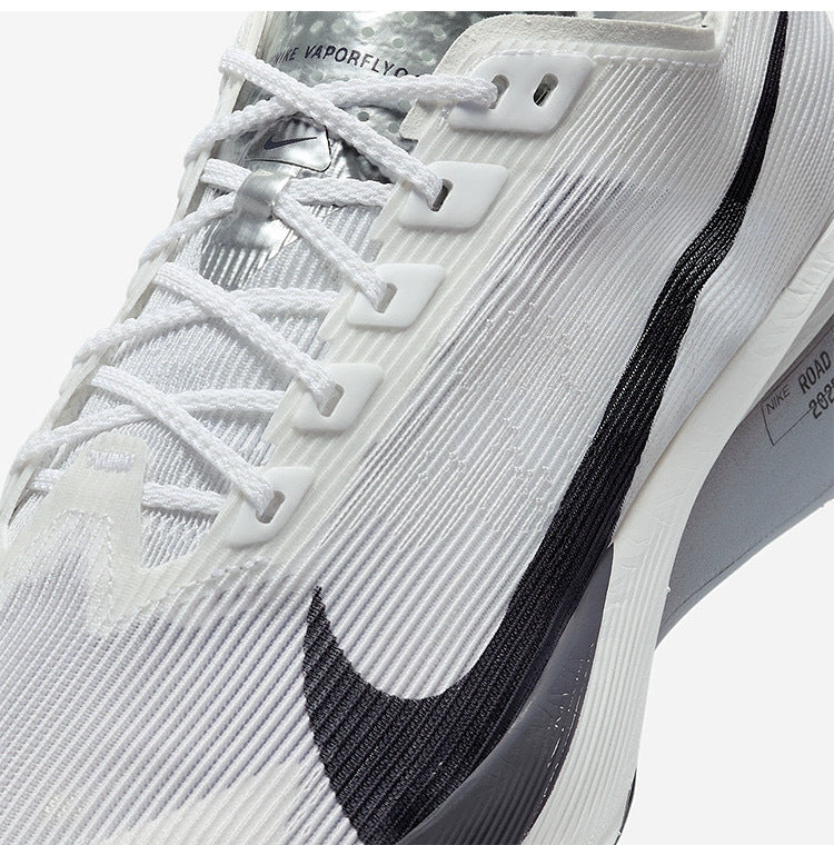 Nike Vaporfly Next 4% Road Racing Shoes White Grey HF6414-100