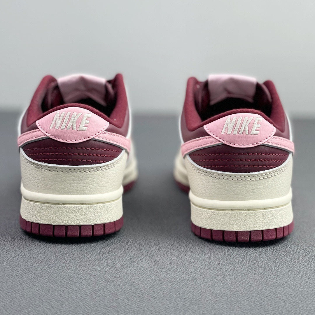 Nike Dunk Low Valentine’s Day Sneakers Burgundy Pink DR9705-100