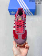 adidas Originals Samba Vegan OG Sneakers Burgundy White