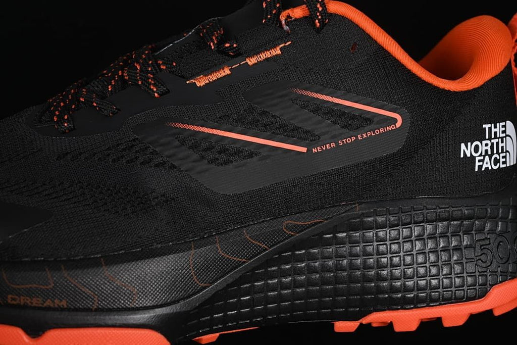 The North Face Altamesa 5 Black Orange Trail Shoe NF0A83N3-F38