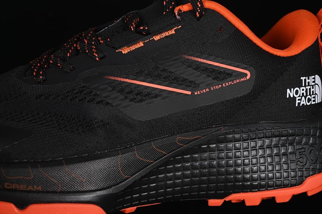 The North Face Altamesa 5 Black Orange Trail Shoe NF0A83N3-F38