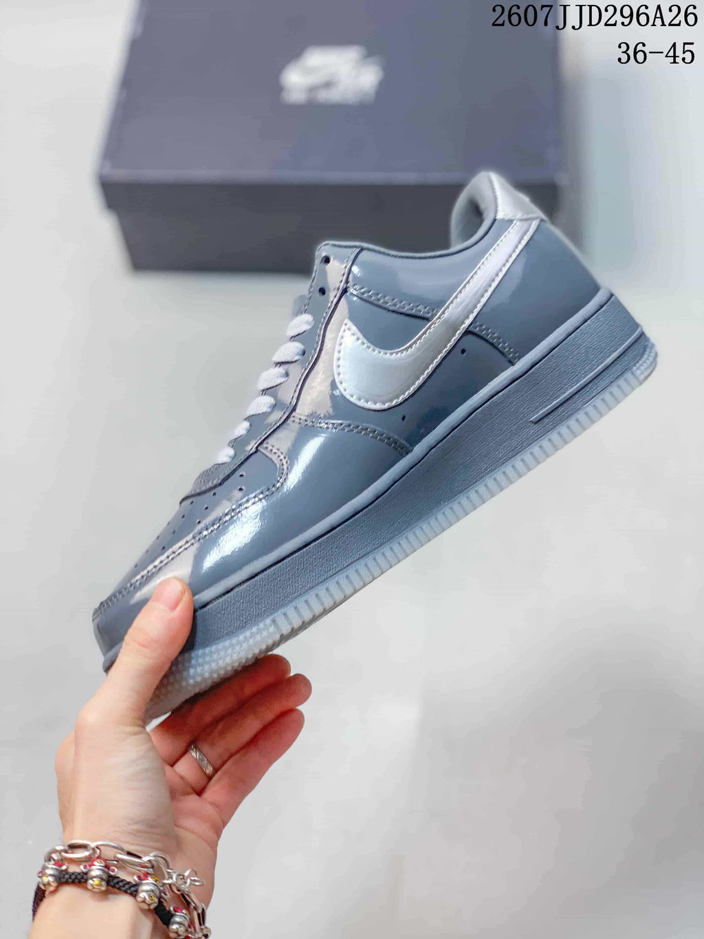 Nike Air Force 1 Low Stussy Grey Sneakers 722260UPW