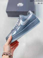 Nike Air Force 1 Low Stussy Grey Sneakers 722260UPW