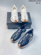 ECCO Men's Outdoor Sneakers, White and Navy