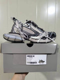 3XL Reflective Mesh Sneakers Beige Coffee Black