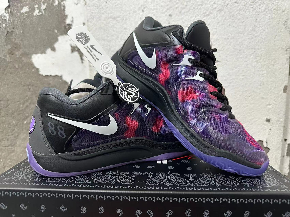 Nike Basketball Sneakers in Black and Purple