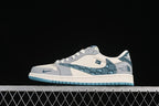 Air Jordan 1 Low OG SP Blue Plaid Sneakers