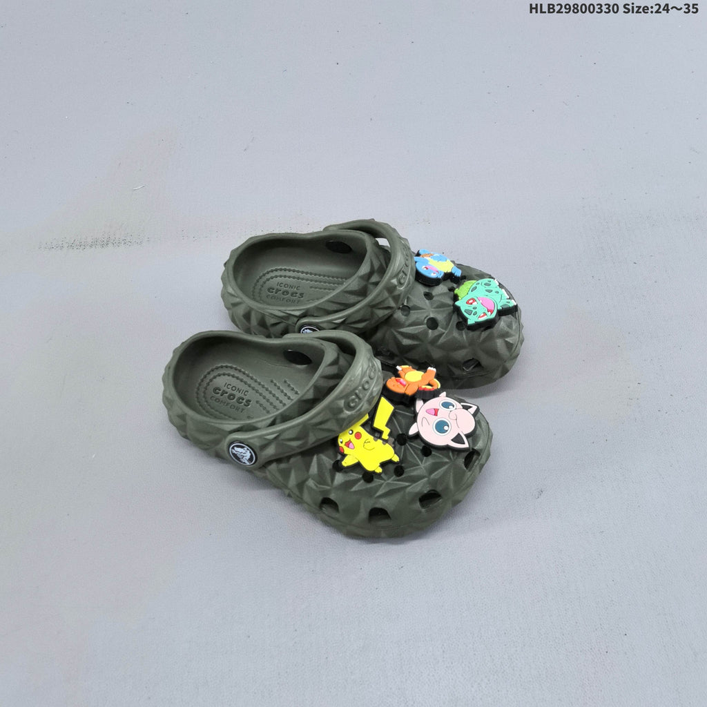 Crocs Classic Clog Kids' Shoes with Character Charms