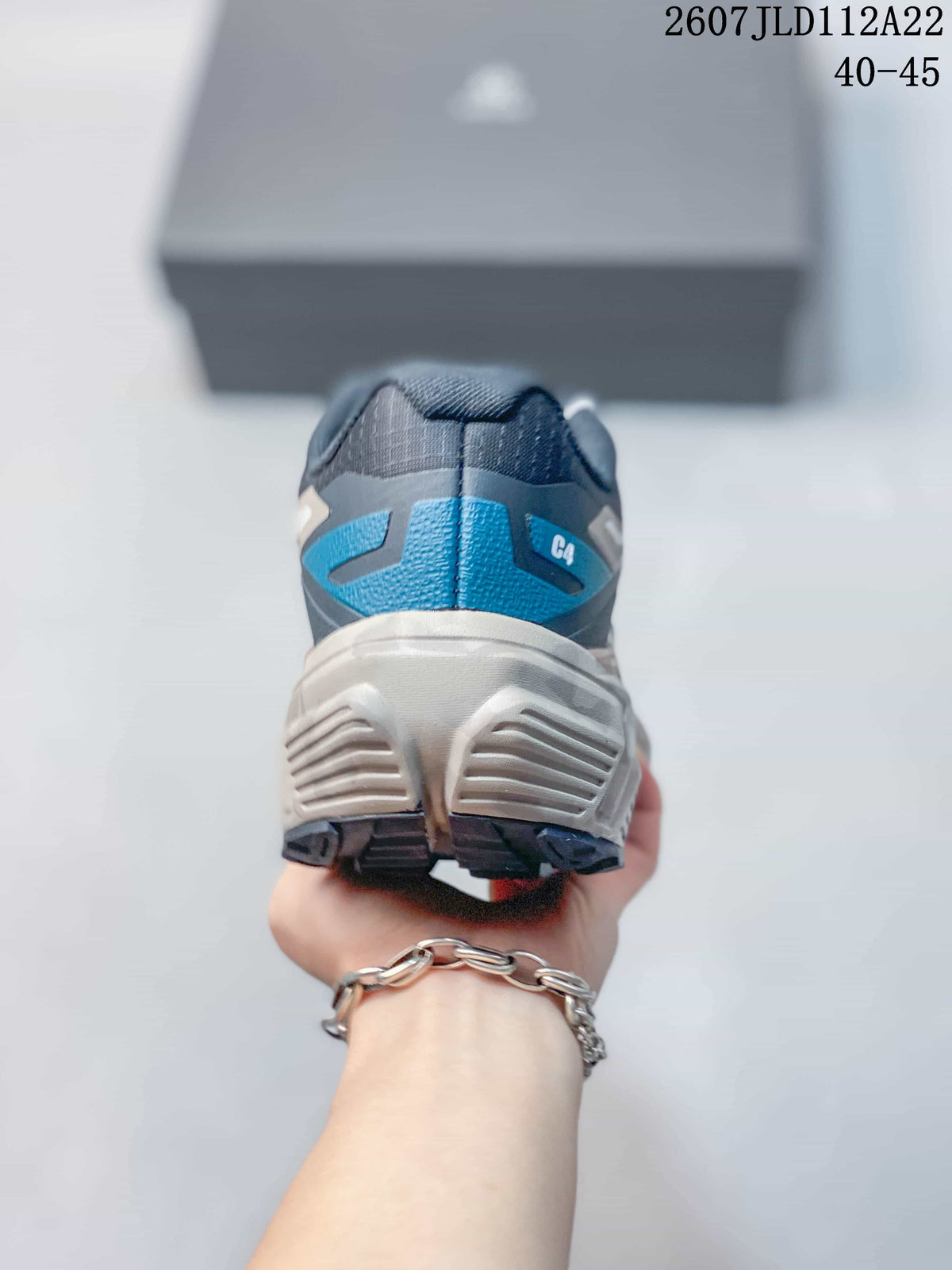 Kailas C4 Men's Trail Running Shoes, Navy and Gray