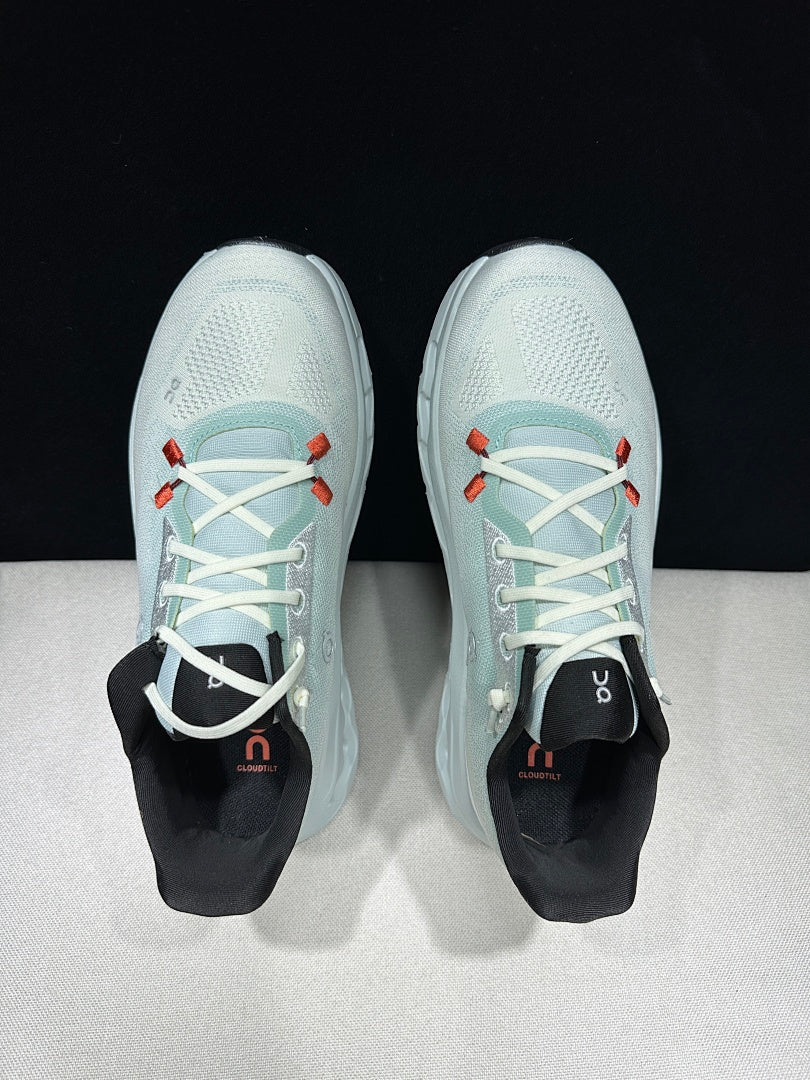 On Cloudtilt Sneakers in Mineral/Ivory
