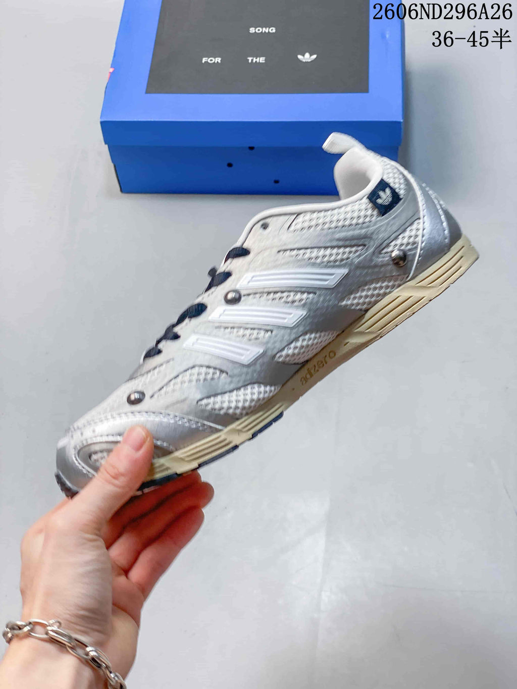 adidas Originals PR SFTM Sneakers Silver White HP3525