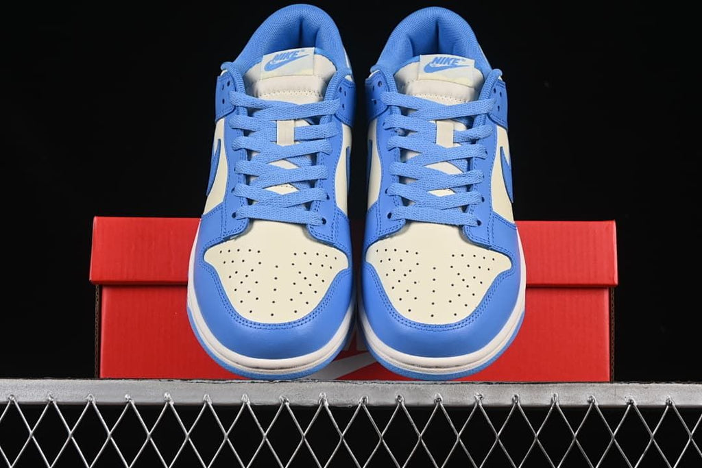 Nike Dunk Low Retro Blue and Cream Sneakers DV0833-113