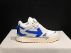 Off-White Out Of Office Sneakers White and Royal Blue