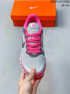 Nike Free 3.0 Running Shoes in Gray and Hot Pink
