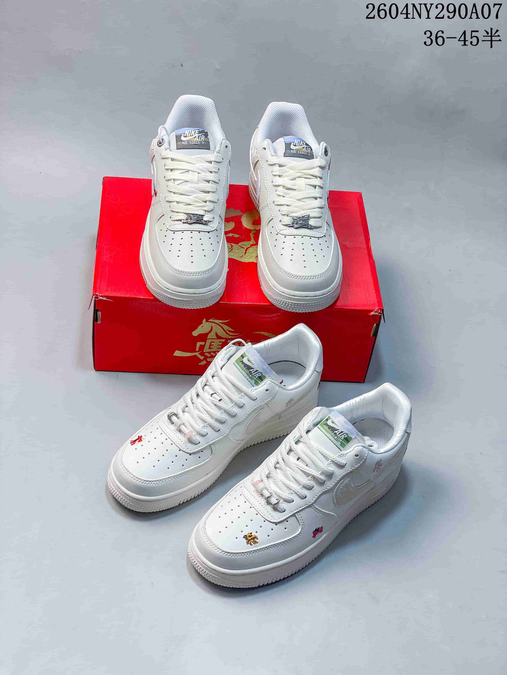 Nike Air Force 1 Low Year of the Horse Sneakers, White