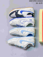 Nike Dunk Low Retro Low-Top Sneakers White Blue