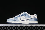 Nike SB Dunk Low L Collaboration Blue Denim Sneakers