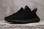 Yeezy 350 V2 Black Knit Sneakers