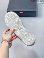 Nike Air Force 1 '07 Mid White Strap Sneakers