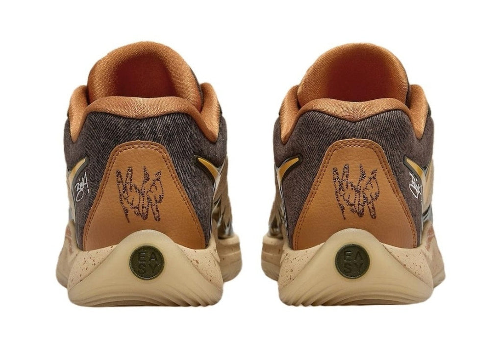 Nike KD 17 Basketball Shoes Brown and Black 876-10