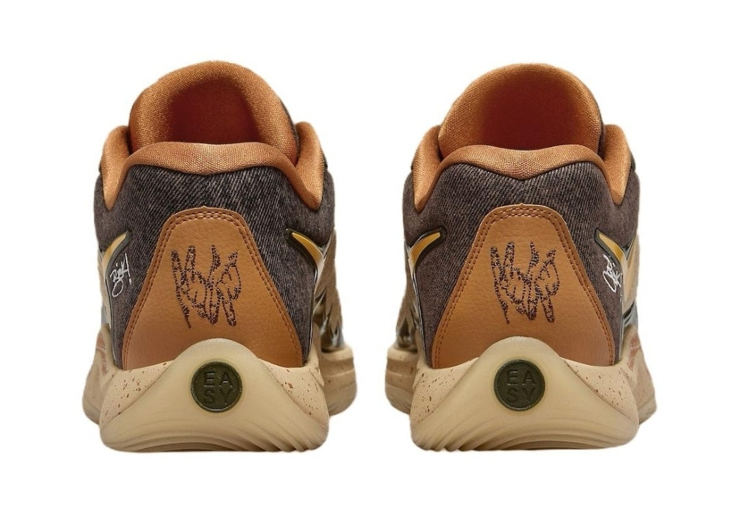 Nike KD 17 Basketball Shoes Brown and Black 876-10