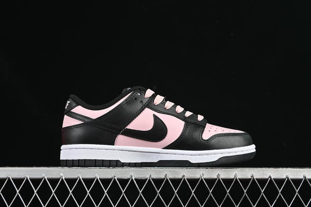 Nike Dunk Low GS Black and Pink CW1590-100 Sneakers