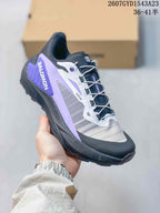 Salomon Genesis Trail Running Shoes Black Purple 722530OWE