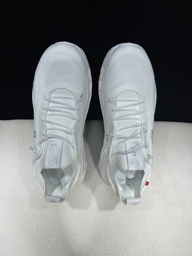 On x Loewe Cloudtilt White Sneakers