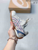 ASICS HYPERSYNC Kids' Running Sneakers White Blue Red