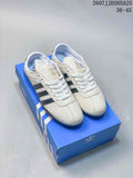 adidas Tokyo Low-Top Sneakers White with Black Stripes