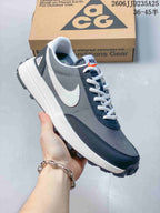 Nike ACG LDV Low-Top Trail Sneakers Gray Navy White IF2857-040