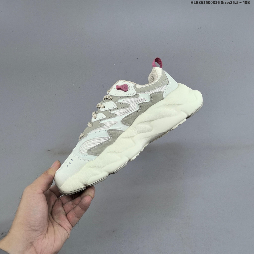 FILA Chunky Low-Top Sneakers in Cream or Black