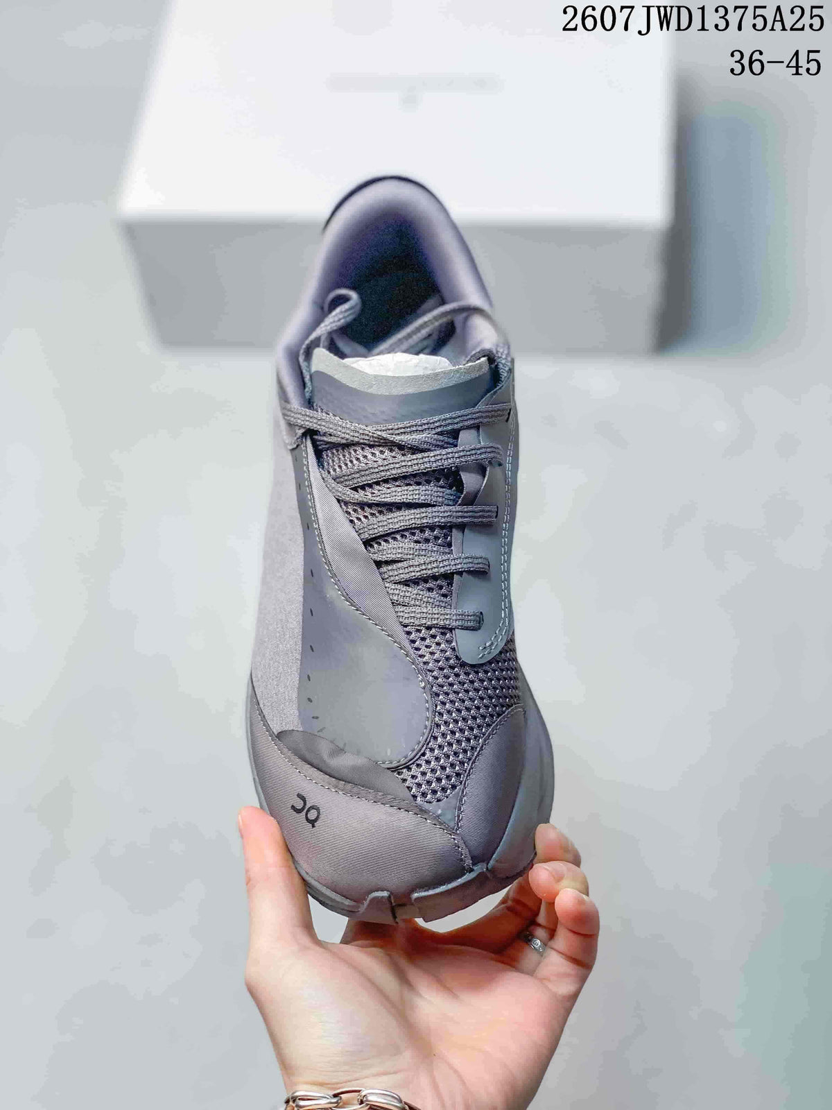 On Cloudboom Volt PAF Gray Running Sneakers