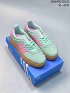 adidas Gazelle Bold W Sneakers Mint Green Pink Gum Sole
