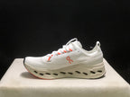 On Cloudsurfer Max Running Shoes Ivory Salmon