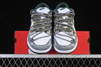 Nike SB Dunk Low White Gray Green Sneakers DV0833-111