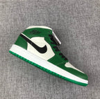 Jordan Air Jordan 1 Mid Celtics White Green Black Sneaker 852542-301