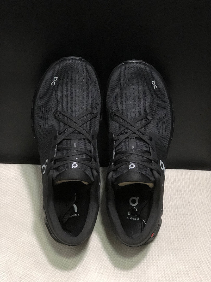 On Cloud X 4 Black Eclipse Sneakers