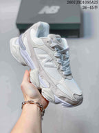 New Balance 9060R White Suede-Style Sneakers 712450EWO