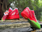 Nike Kobe 6 Basketball Shoes in Red and Volt Green
